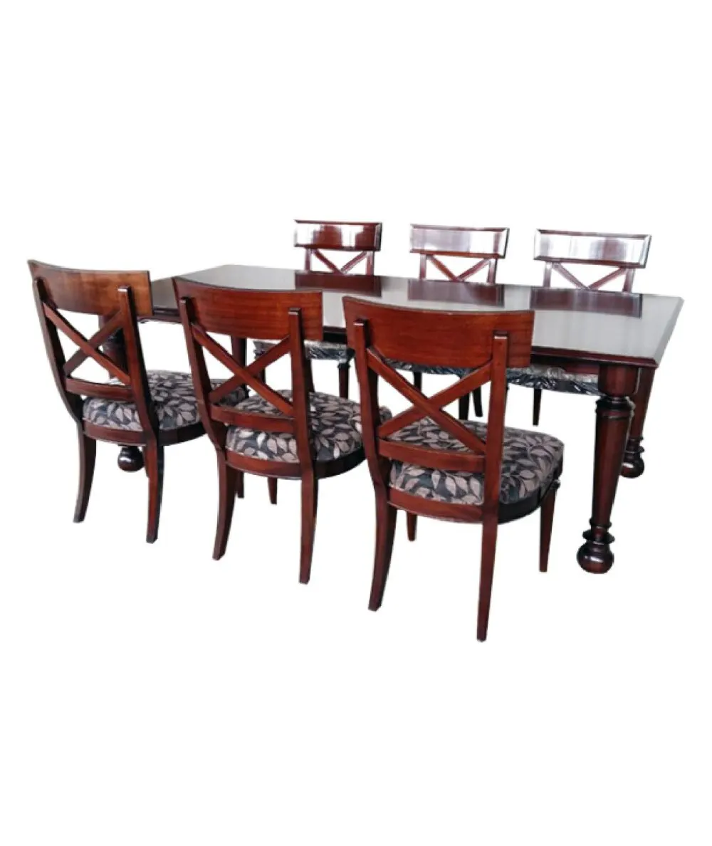 IND-2373-0 | ROSEWOOD DINING SET | ชุดโต๊ะทานอาหารไม้พะยูง