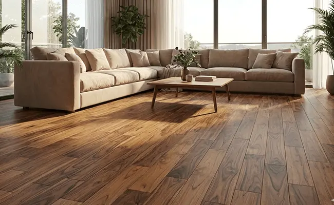 RUSTIC TEAK FLOORING 90MM