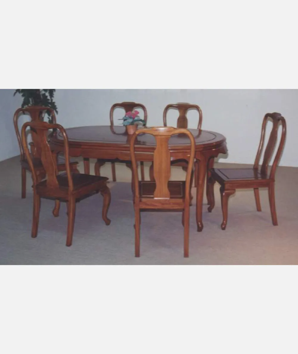 DF-100-0 | DINING SET (FRENCH PROVINCIAL STYLE) | ชุดโต๊ะอาหาร (สไตล์ฝรั่งเศสโปรวองซ์)