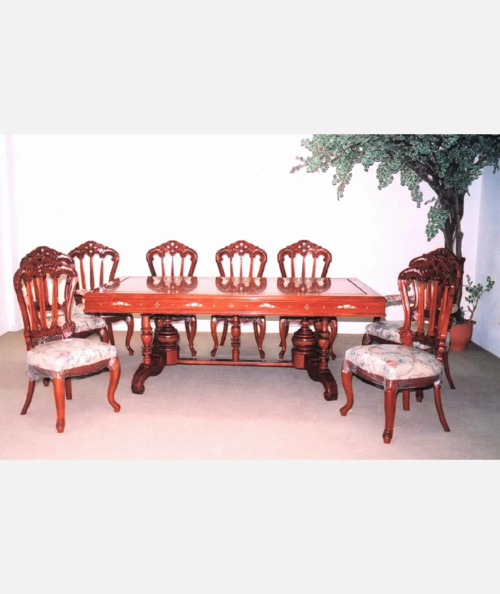 DF-112-1 | DINING SET (FRENCH PROVINCIAL STYLE) | ชุดโต๊ะอาหาร (สไตล์ฝรั่งเศสโปรวองซ์)