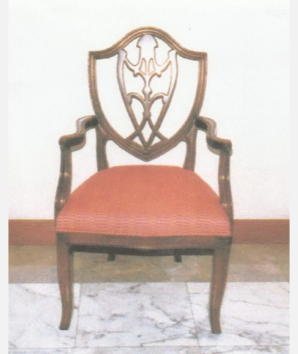 HC-920-0 | HICKORY ARMCHAIR WITH CUSHION | เก้าอี้เท้าแขนไม้ฮิคกอรีพร้อมเบาะ