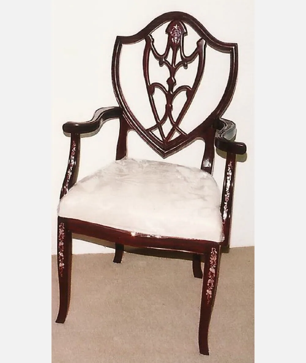 HC-920-1 | HICKORY ARMCHAIR WITH CUSHION | เก้าอี้ฮิกคอรี่