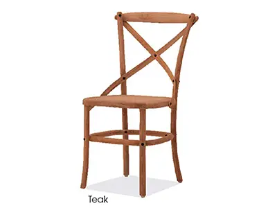 GS-2470-0 (TEAK) RECLAIMED TEAK/RATTAN INDOOR SIDECHAIR ( Teak )