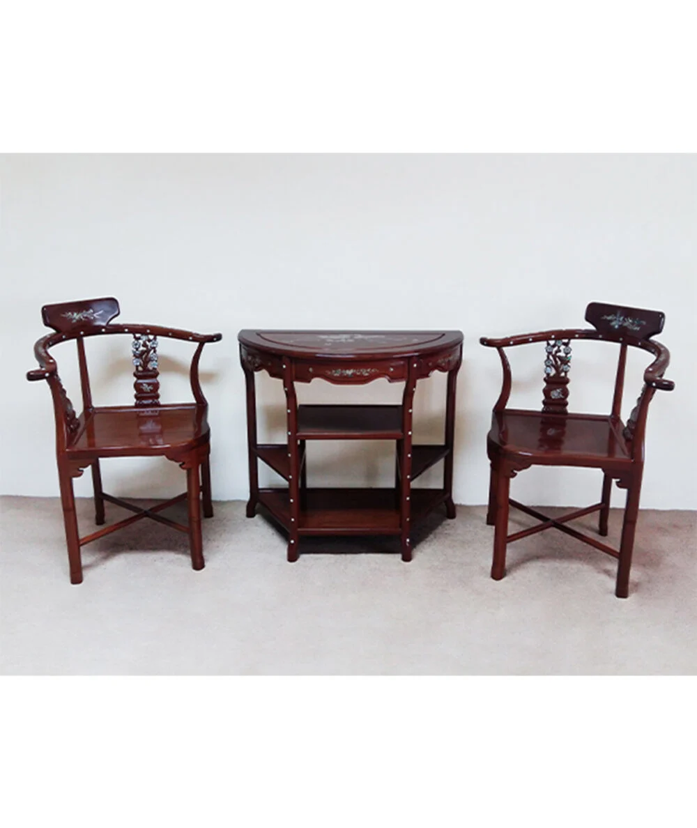 SC-125-1 + TA-919-1 | ROSEWOOD DINING SET