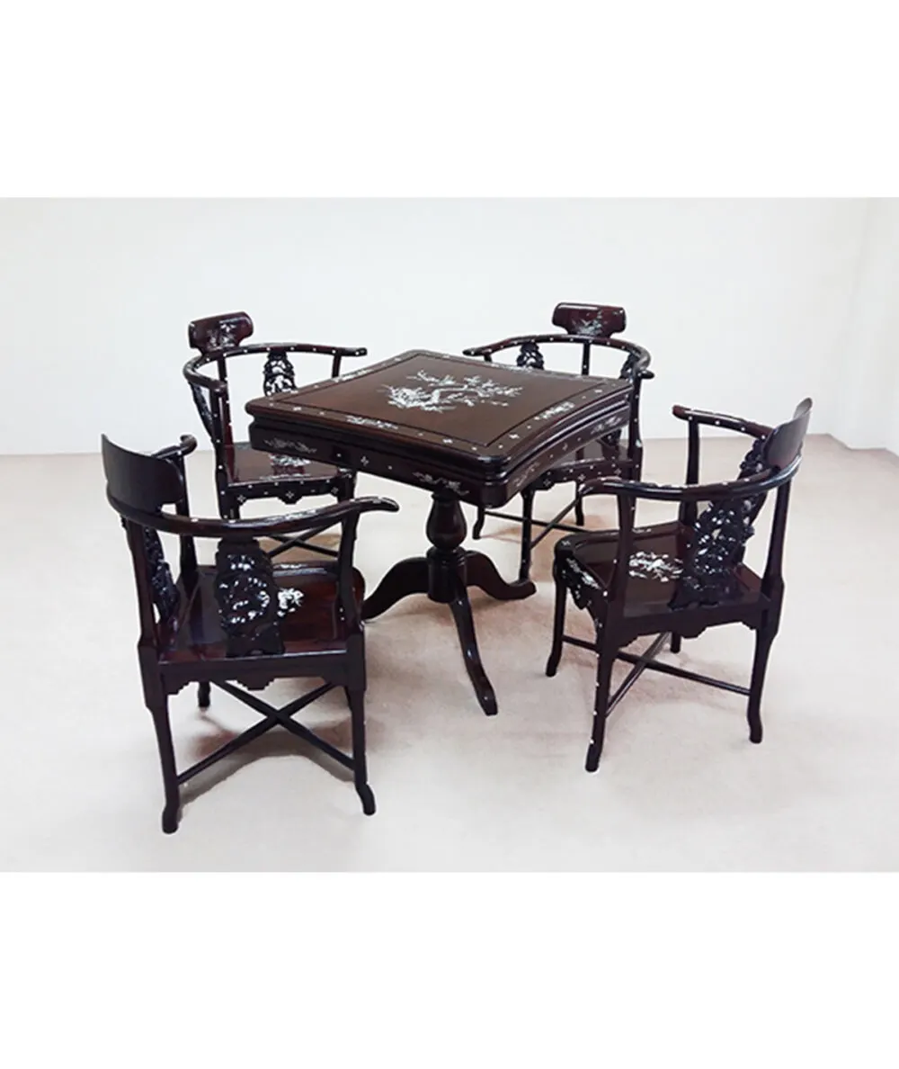 TS-132-1 + STV-342-C | BLACKWOOD DINING SET