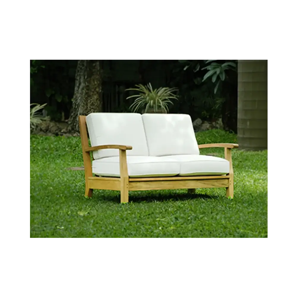 2-Seater Sofa with Cushion