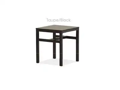 Fiber/Aluminium End Table