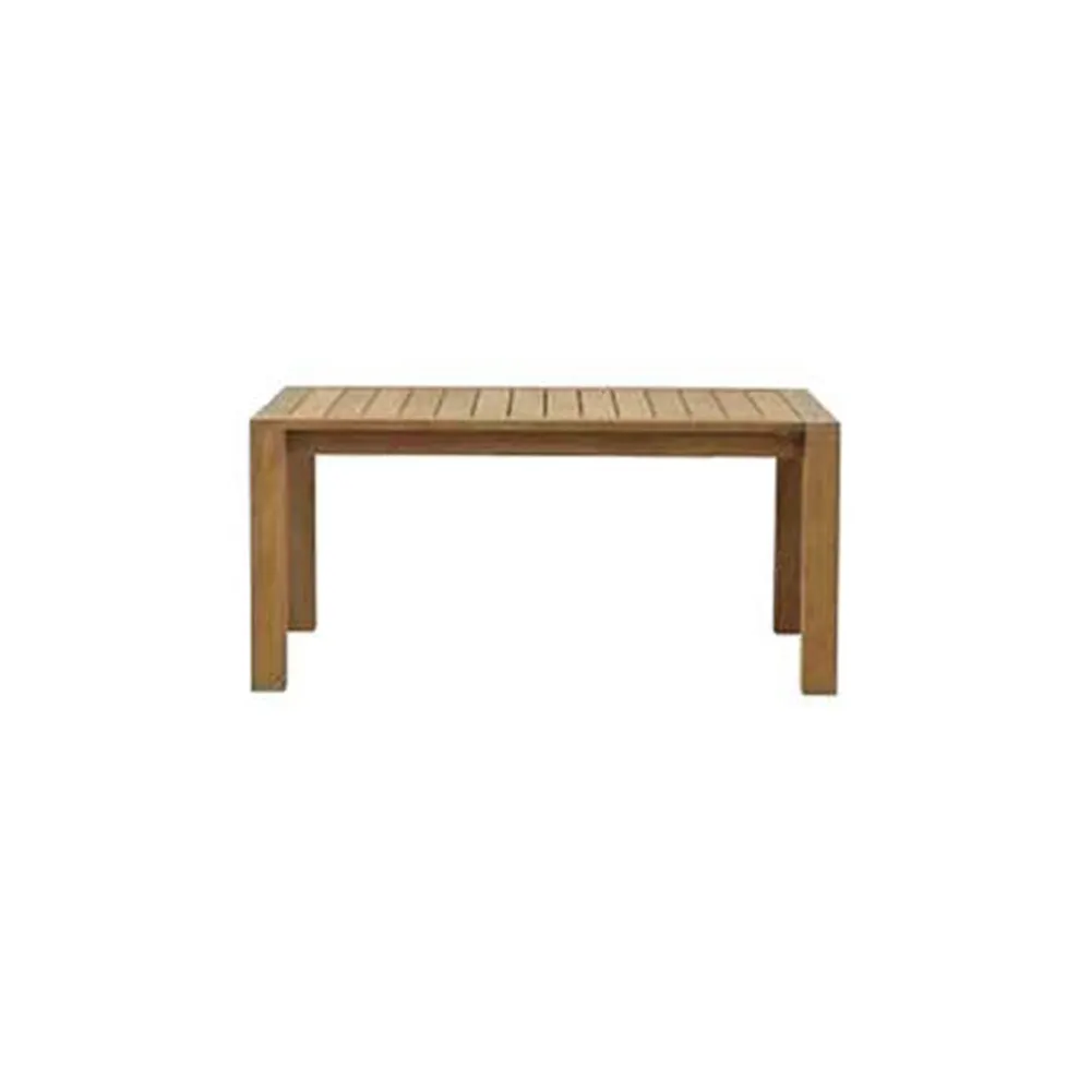 Teak Non-Interference Rectangular Extension Table