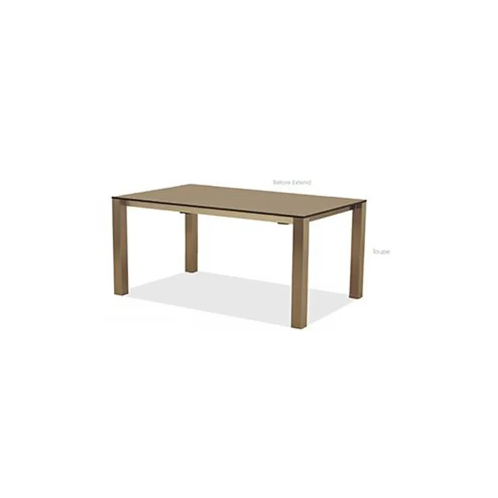 Fiber/stainless Steel Non-Interference Rectangular Extension Table