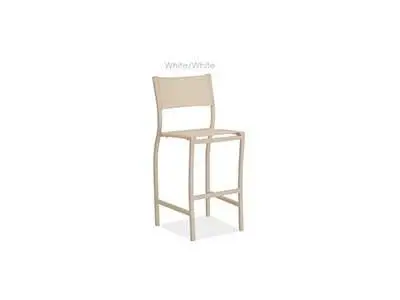 Aluminium Bar Chair with Synthetic abric