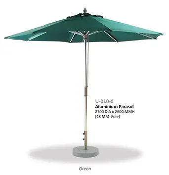 Aluminium Parasol