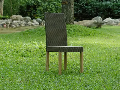 Sidechair With Polyrattan