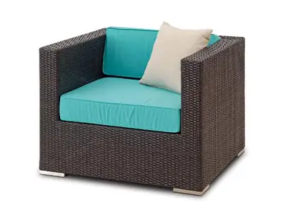 Polyrattan Armchair