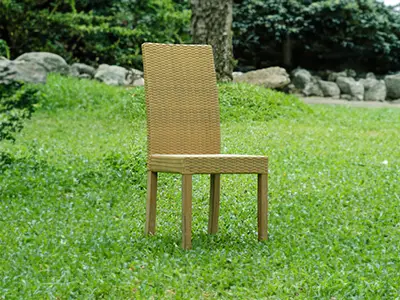 Sidechair With Polyrattan