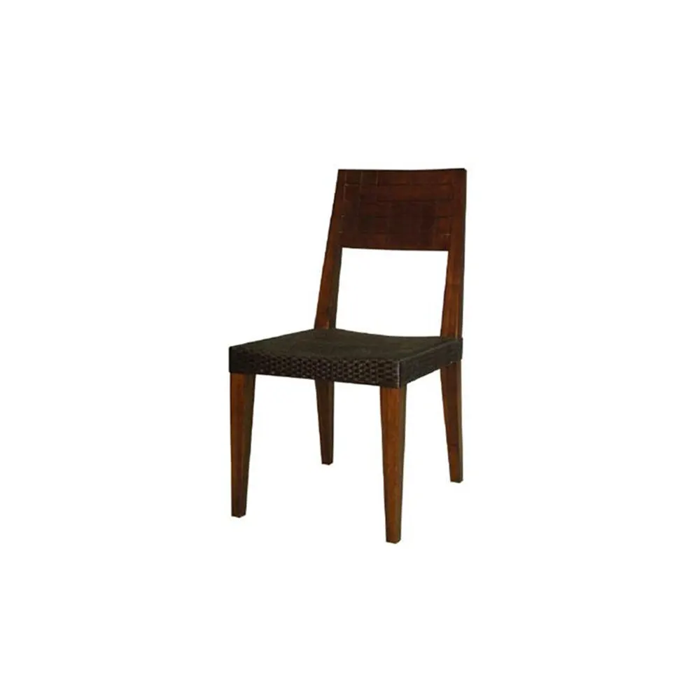CH-101-CBW / Armchair with Polyrattan / เก้าอี้หวายสังเคราะห์ไม่มีท้าวแขน (โปรเจค/project)