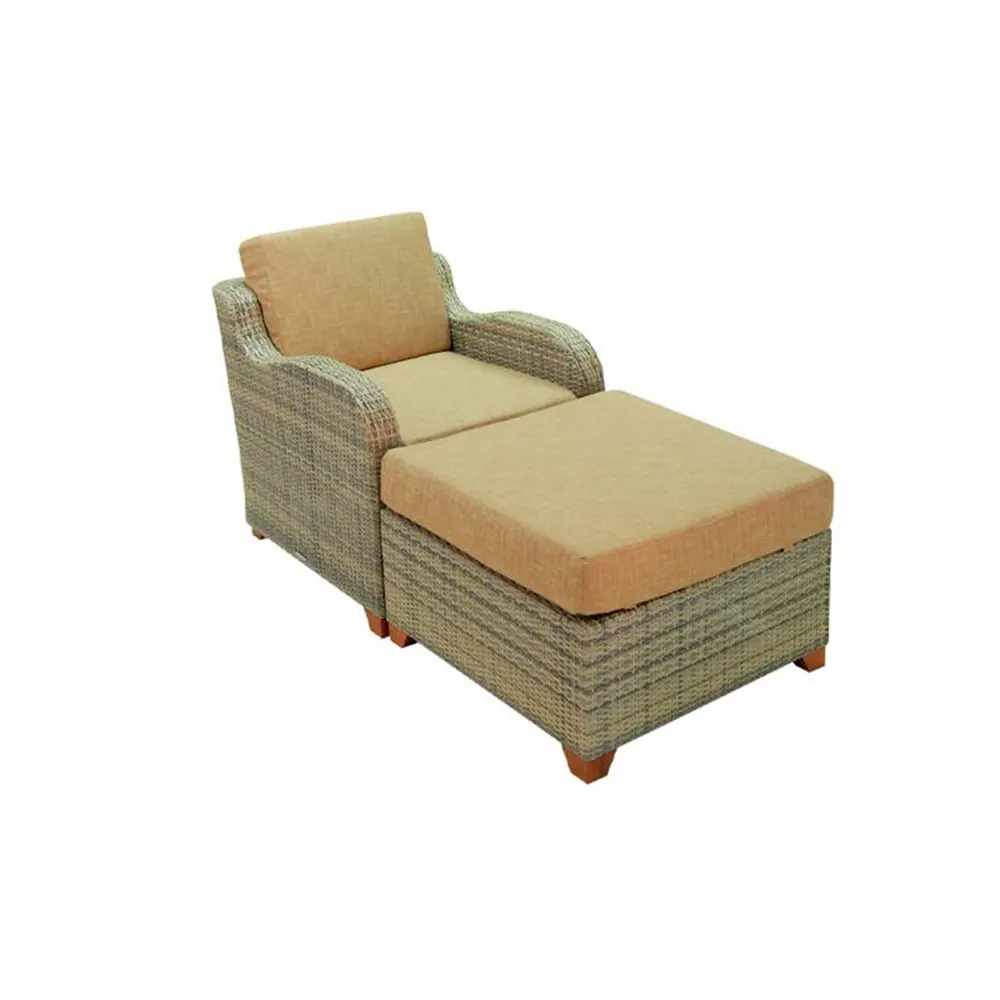 IND-2342-A+IND-2344-OT / 1-Seater Sofa+Ottoman / โซฟา 1 ที่นั่ง และที่วางเท้า