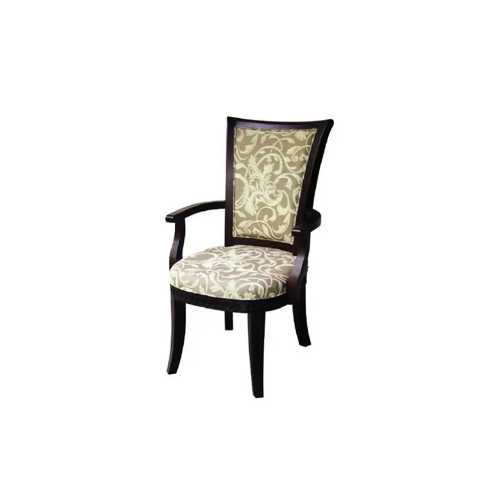 IND-2359-A / Armchair with Cushion / เก้าอี้มีท้าวแขนเบาะใช้ผ้าสังเคราะห์ (โปรเจค/project)