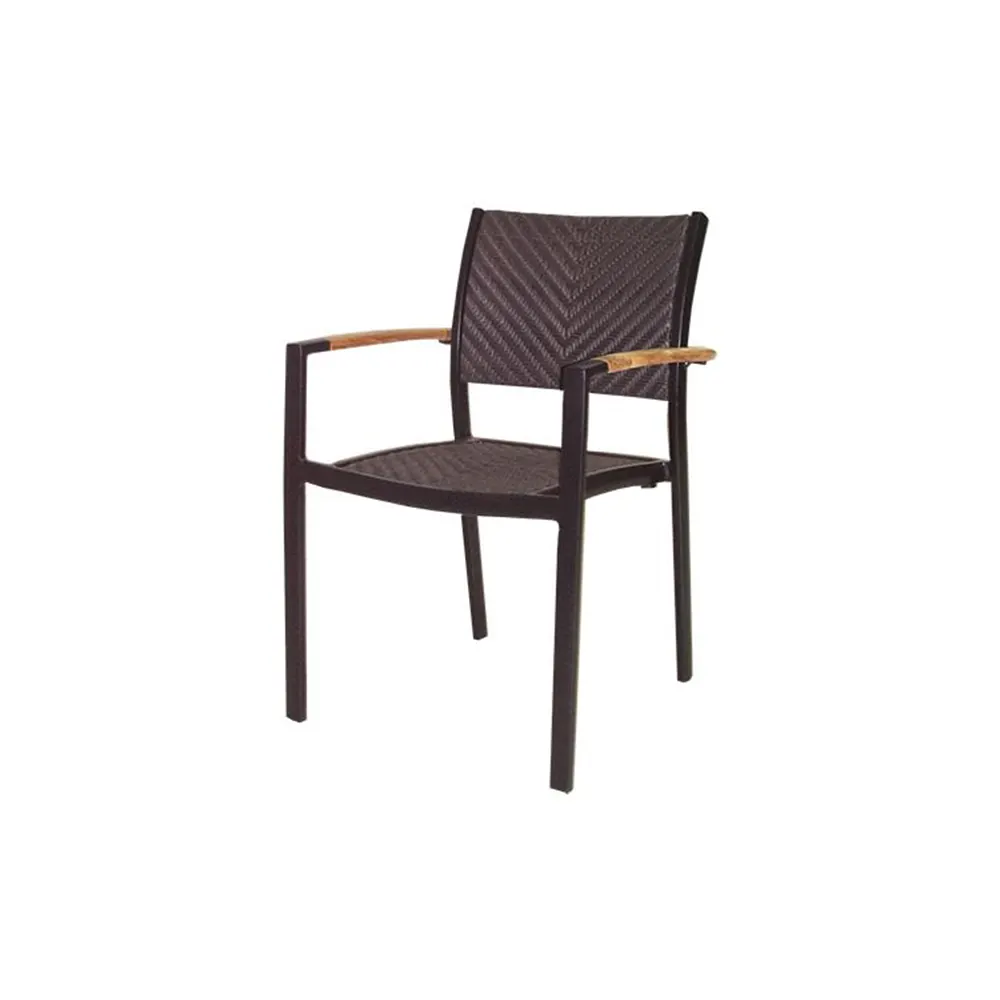 ST604-04-R Dining Stacking Armchair