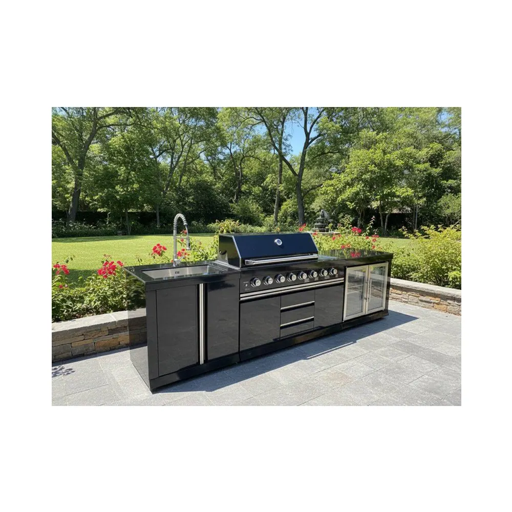 TB-2790-0 / BLUE MARINE / OUTDOOR KITCHEN BLACK EDITION