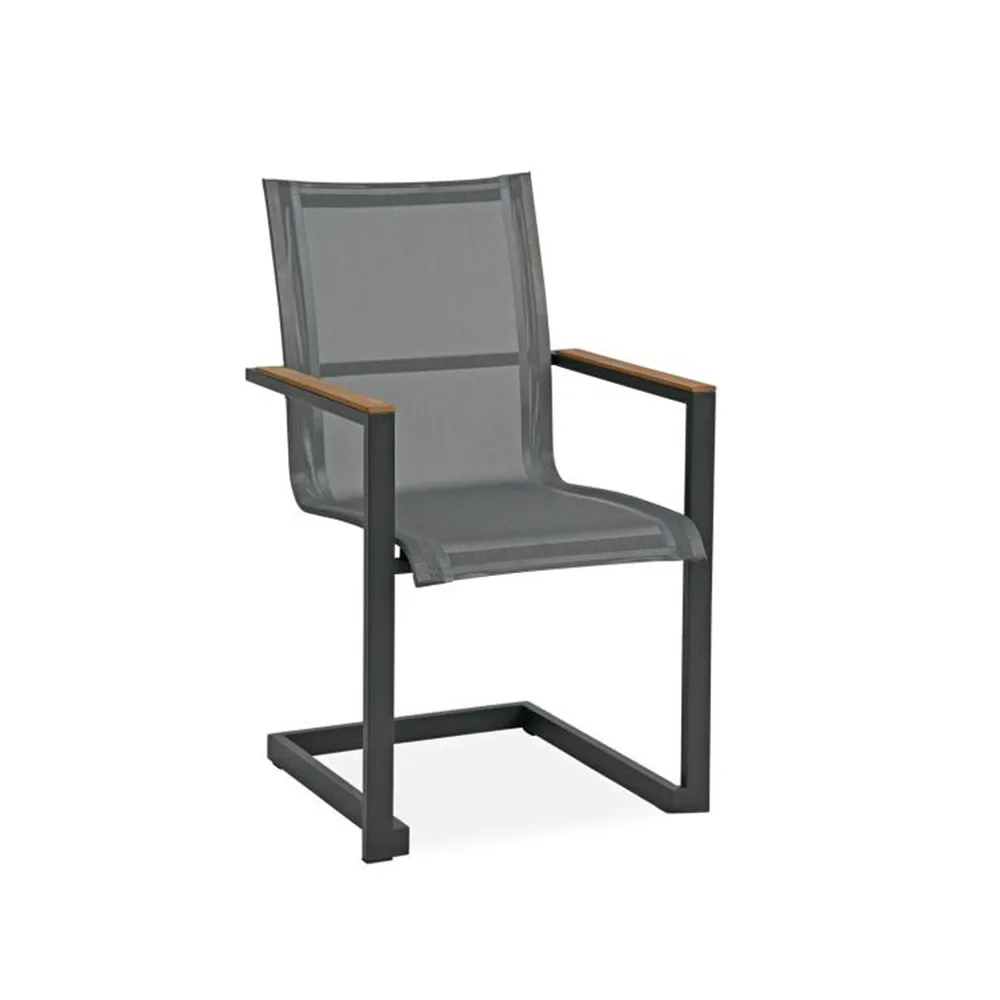 Freischwinger BORNEO Gestell Anthrazit