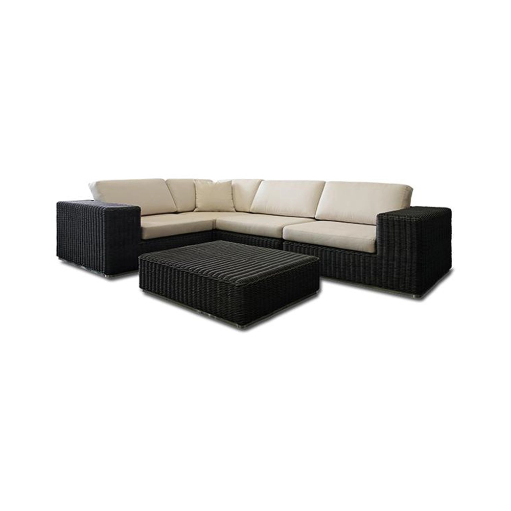 GB-2553-R+GB-2553-C+GB-2553-S+GB-2553-L+GB-2553-O / Polyrattan Right Corner Sofa+Polyrattan Corner Sofa+Polyrattan Side Sofa+Polyrattan Left Corner Sofa+Polyrattan Coffee Table