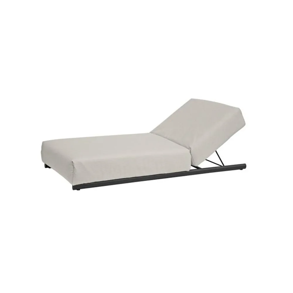 Sonnenliege CAPRI Niebla Silver