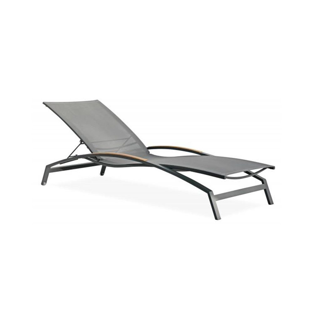 Sonnenliege JAVA Gestell Anthrazit