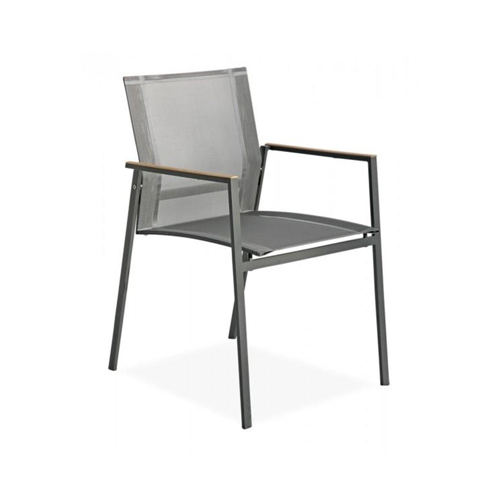 Stapelsessel TRINIDAD Gestell Anthrazit