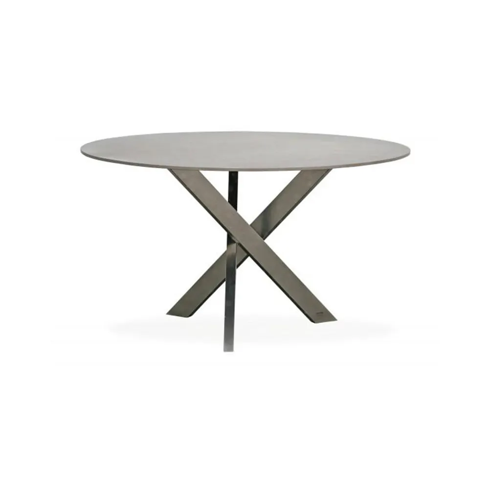 Tisch ANTIGUA Keramik Rund 3-Fuß Gestell