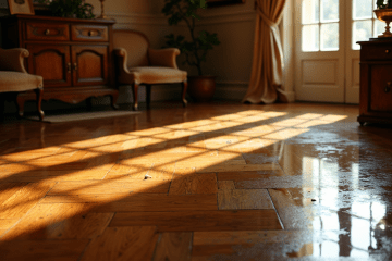 ซ่อมแซมไม้ปูพื้นชื้นเกินไป