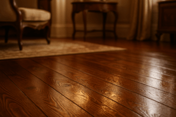 วิธีดูแล wooden flooring ในที่ร่มชื้น