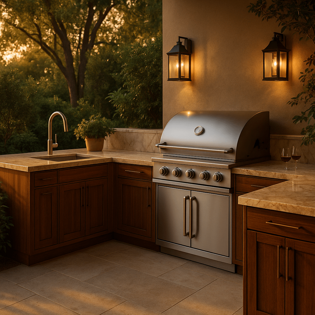 วิธีดูแลครัวกลางแจ้ง