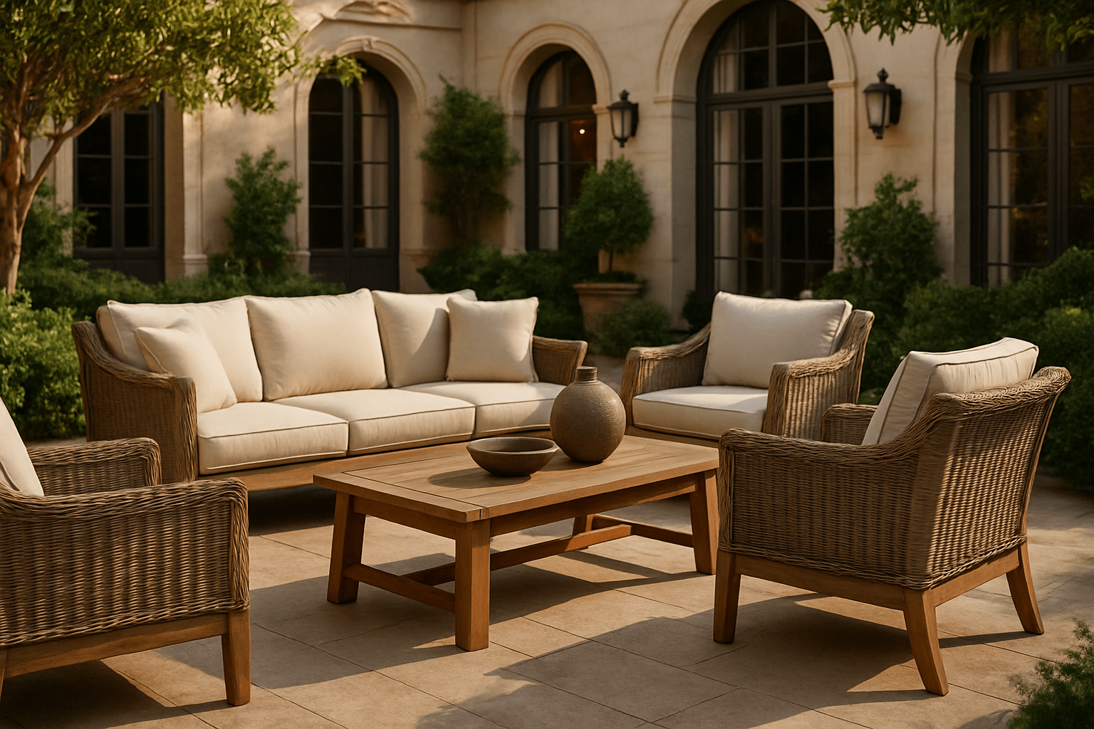 เฟอร์นิเจอร์ outdoor ทนทานระดับโรงแรม