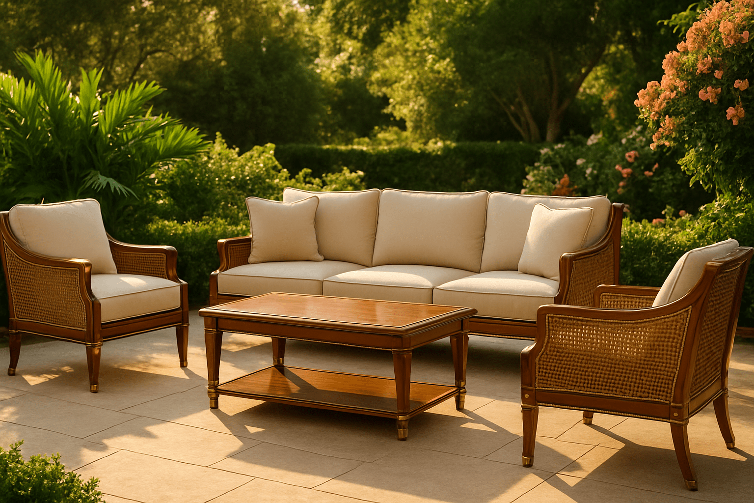 วิธีดูแลเฟอร์นิเจอร์ outdoor