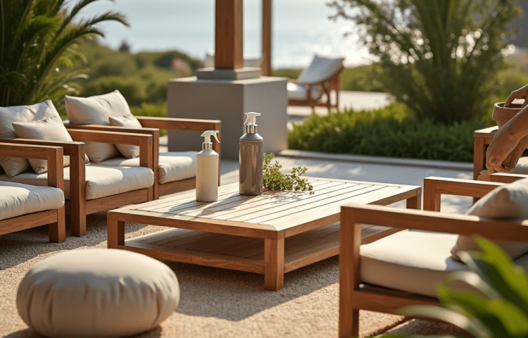 การดูแลรักษาเฟอร์นิเจอร์กลางแจ้งในพื้นที่โคสเทิล