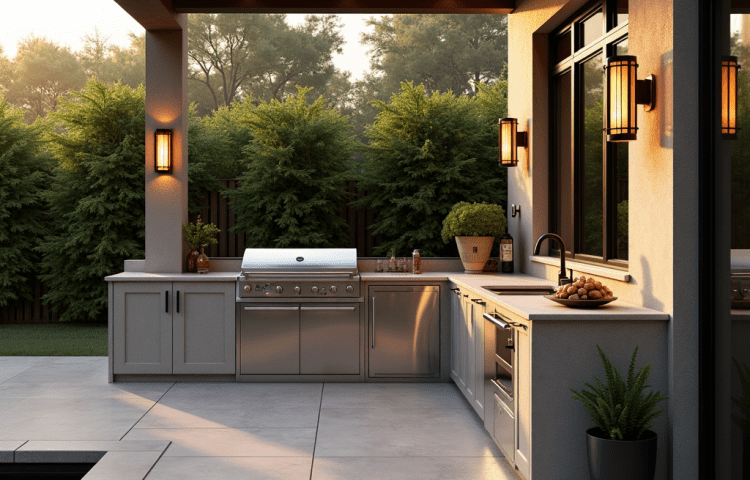 ติดตั้งครัวกลางแจ้งป้องกันความเสียหาย