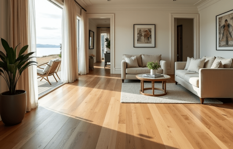 พื้นไม้ทนชื้นติดชายทะเล