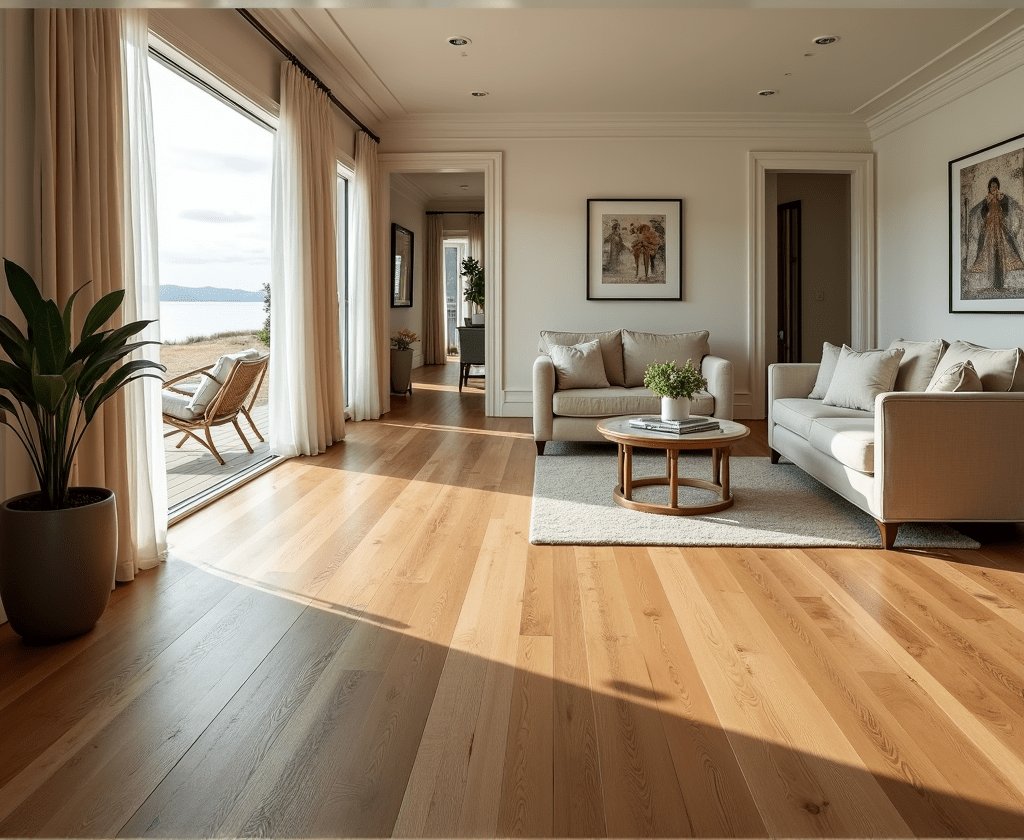 พื้นไม้ทนชื้นติดชายทะเล