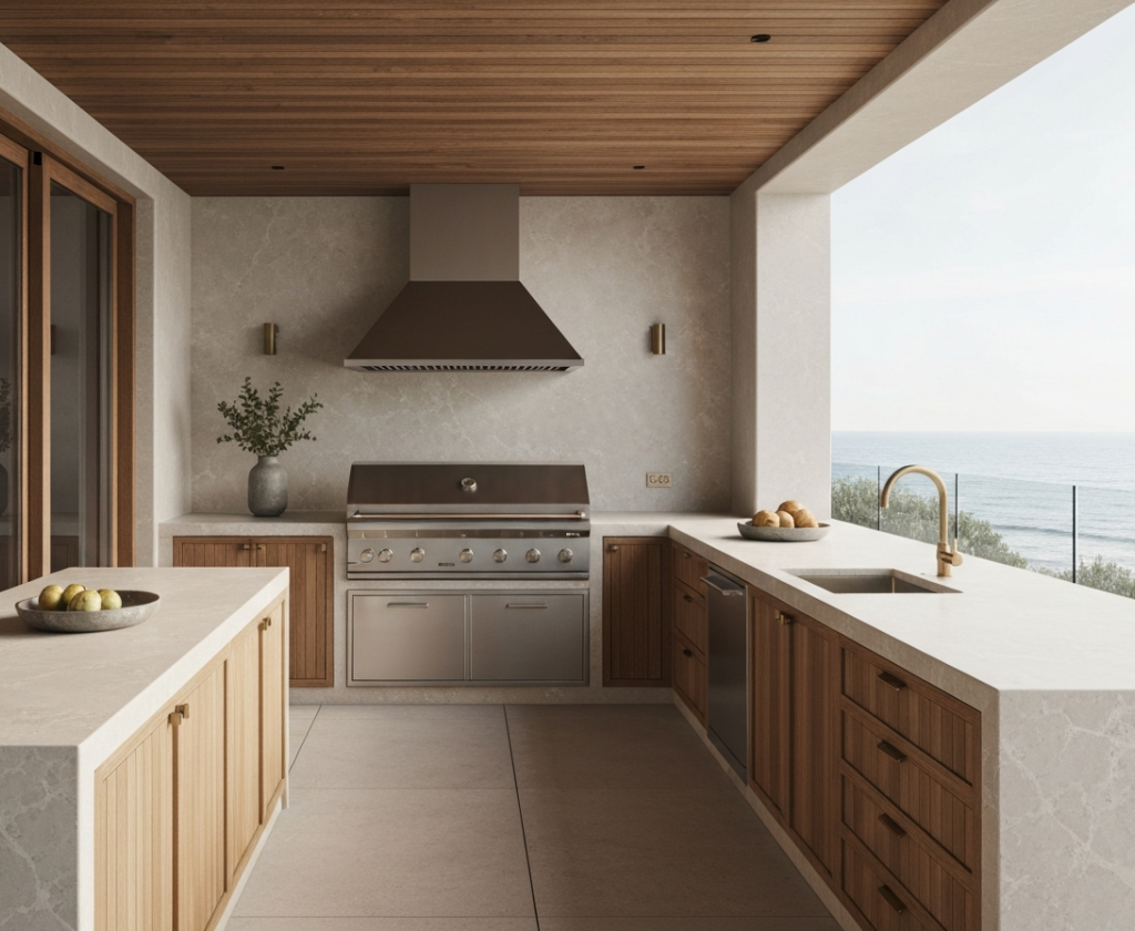 outer kitchen สำหรับบ้านทะเล เลือกอย่างไรให้ทน 2026