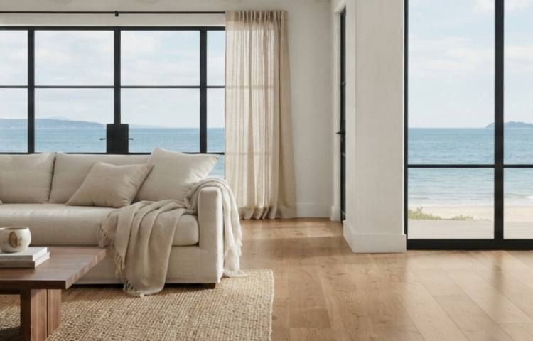 wooden flooring สำหรับบ้านริมทะเล ทนชื้น ใช้งานยาวนาน